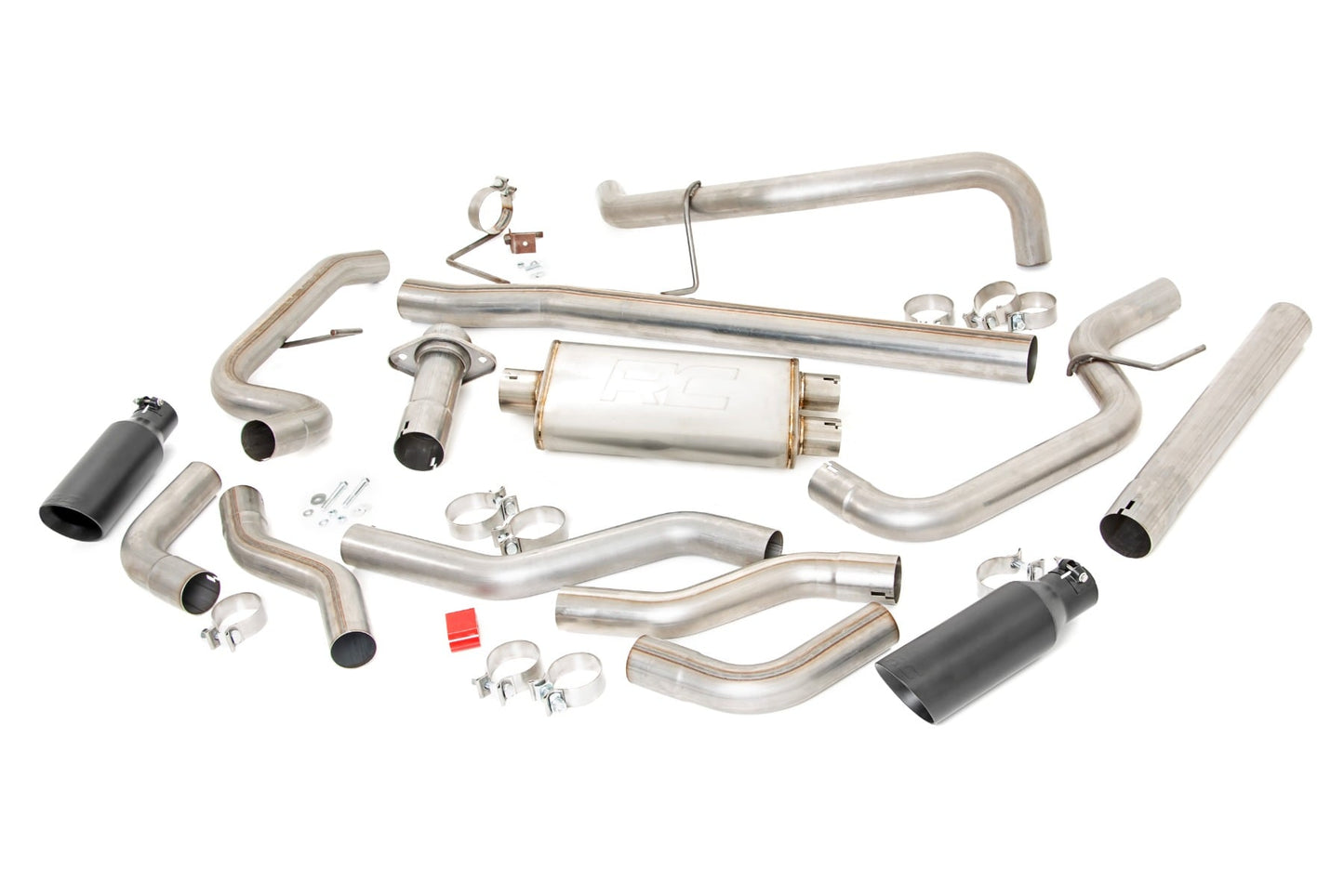 Performance Cat-Back Exhaust Stainless 2.7/3.5/5.0L Ford F-150 (21-26) Rough Country-3