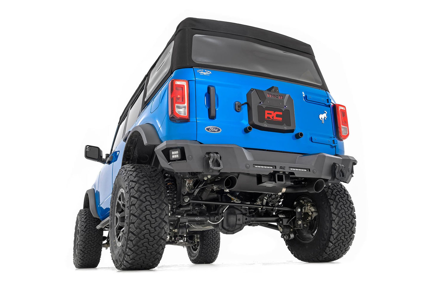 Performance Exhaust Dual Outlet Ford Bronco 4WD (2021-2025) Rough Country-3