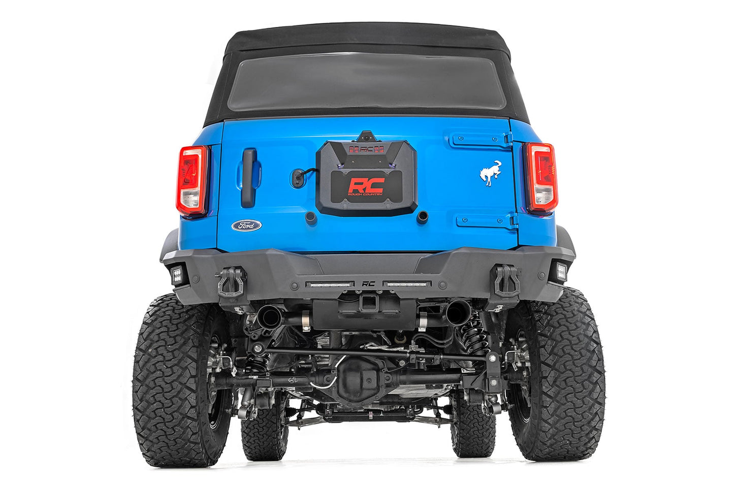 Performance Exhaust Dual Outlet Ford Bronco 4WD (2021-2025) Rough Country-4