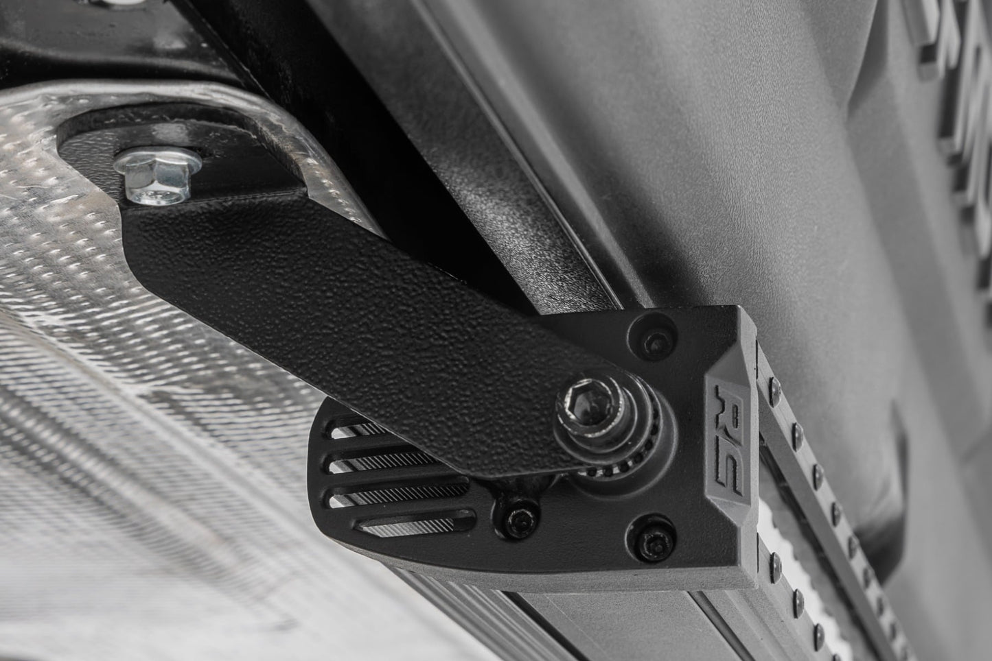 LED Light Kit Under Bed Mount 20 Inch Black Single Row CFMOTO UFORCE 1000 Rough Country-4