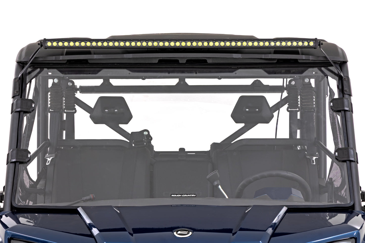 LED Light Kit Front Mount 50 Inch Spectrum Series Single Row CFMOTO UFORCE 1000 Rough Country-2