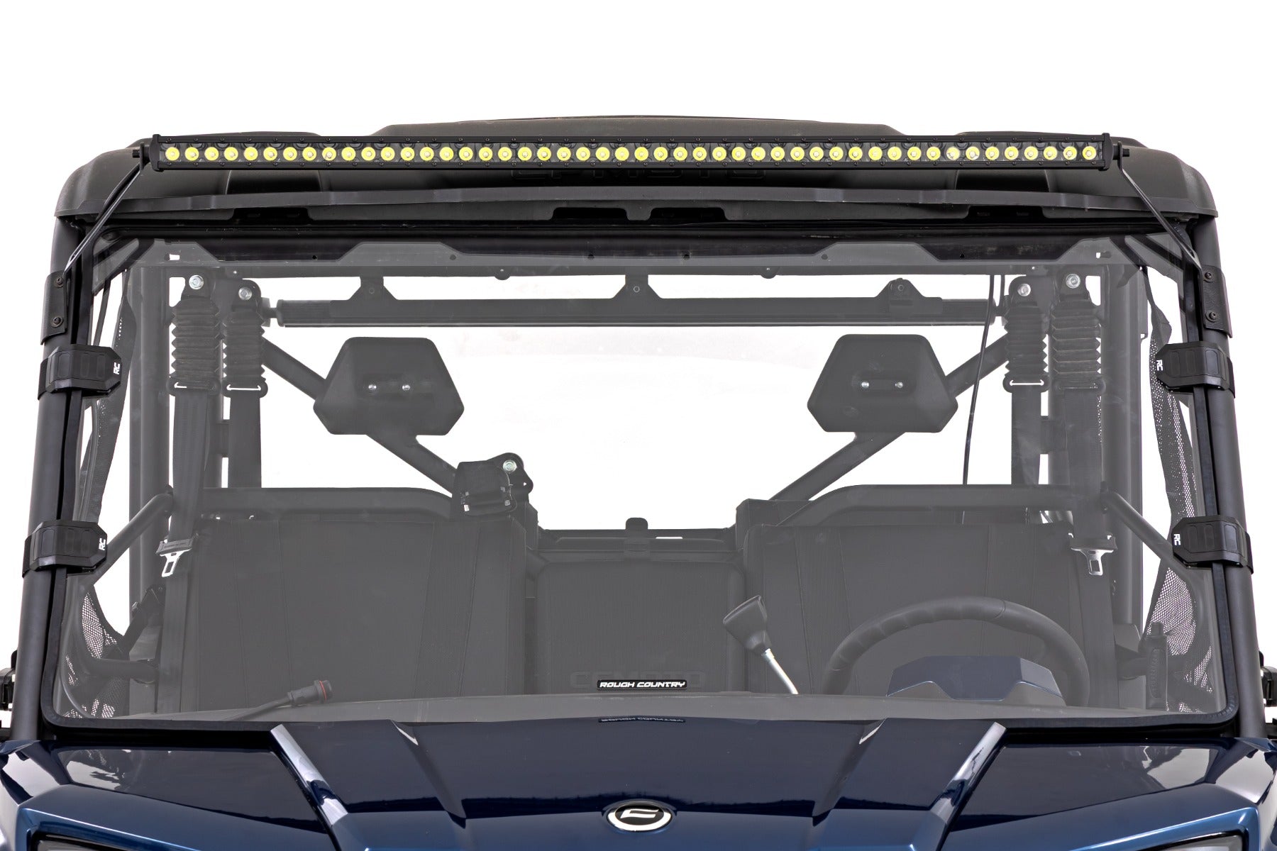 LED Light Kit Front Mount 50 Inch Spectrum Series Single Row CFMOTO UFORCE 1000 Rough Country-2