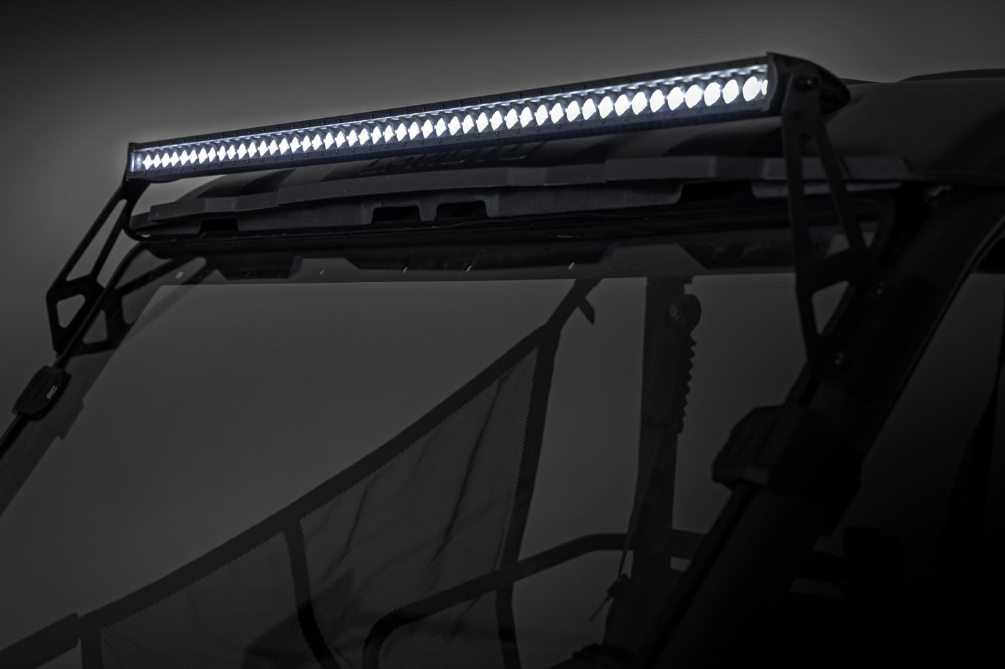 LED Light Kit Front Mount 50 Inch Spectrum Series Single Row CFMOTO UFORCE 1000 Rough Country-4