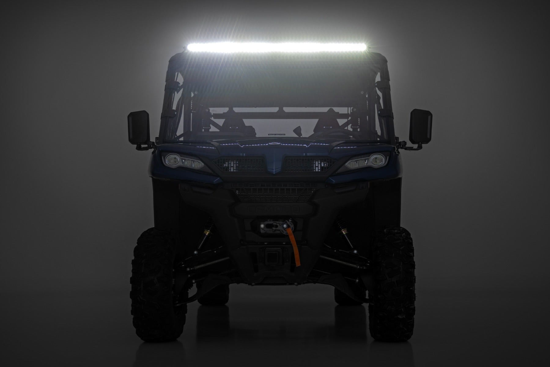LED Light Kit Front Mount 50 Inch Spectrum Series Single Row CFMOTO UFORCE 1000 Rough Country-5
