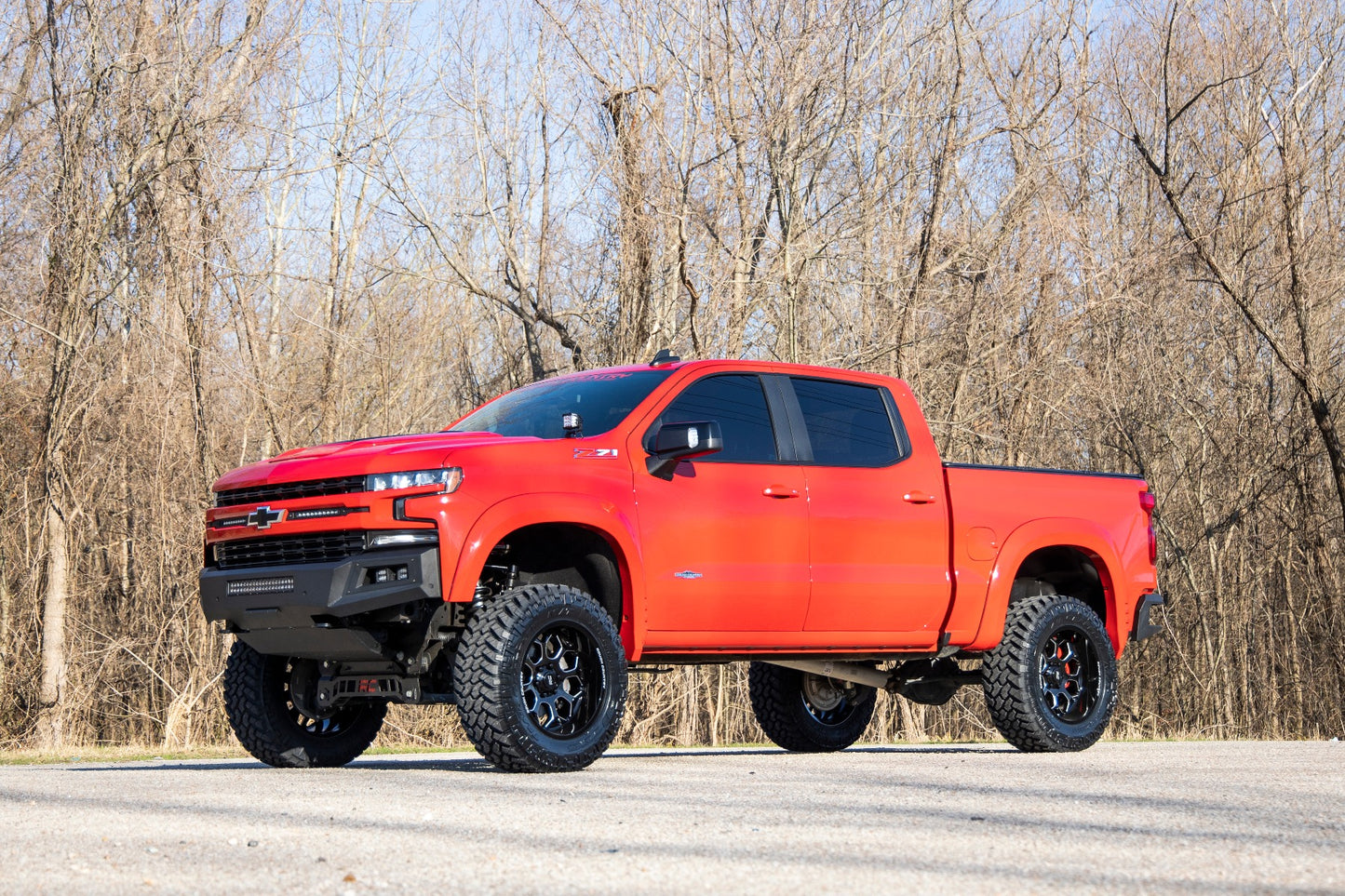 Rough Country 96 Series Wheel One-Piece Gloss Black 20x10 6x5.5 -19mm Rough Country