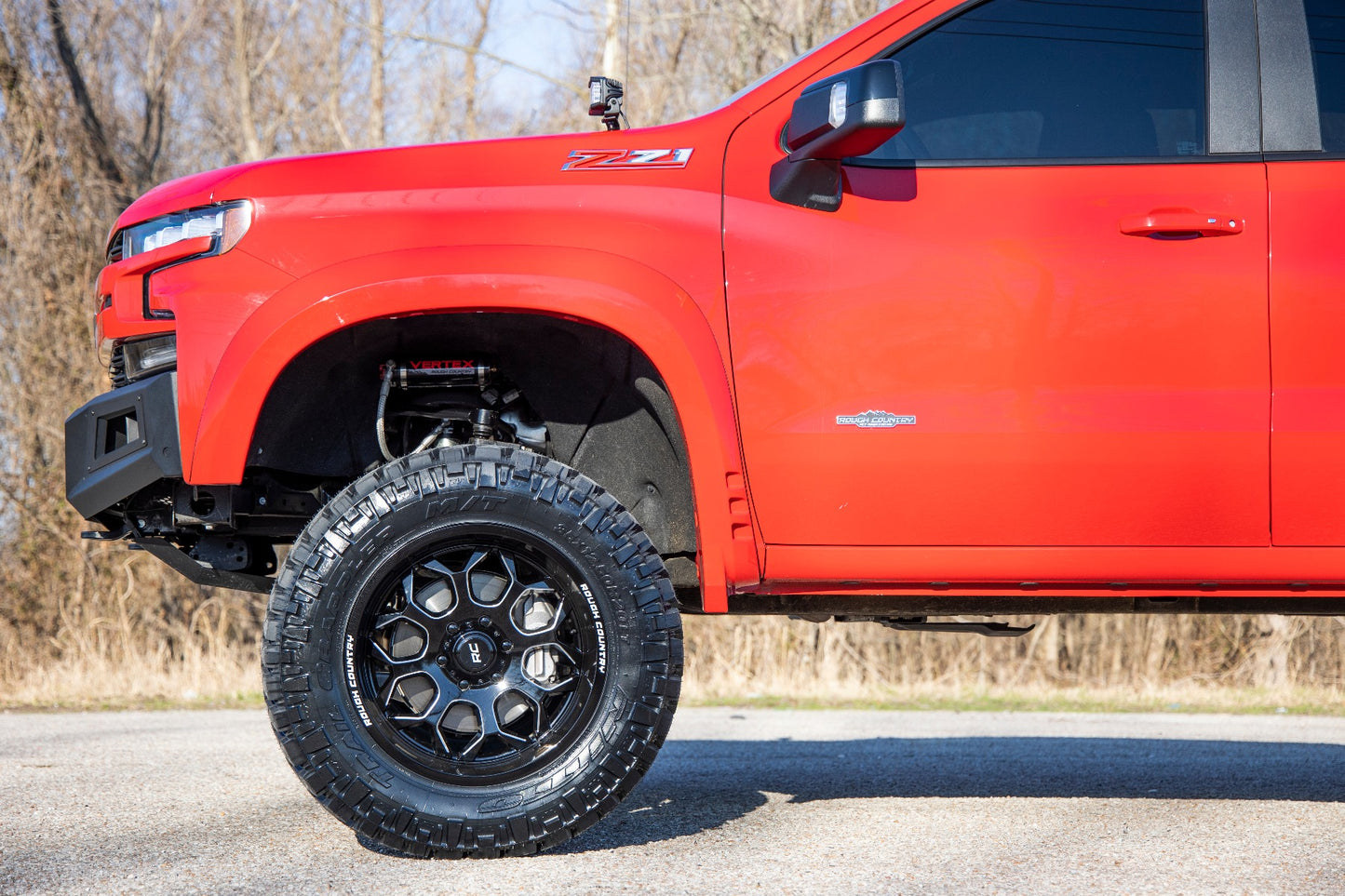 Rough Country 96 Series Wheel One-Piece Gloss Black 20x10 6x5.5 -19mm Rough Country