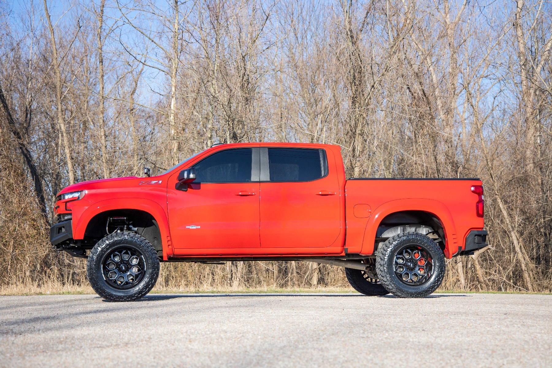 Rough Country 96 Series Wheel One-Piece Gloss Black 20x10 6x5.5 -19mm Rough Country