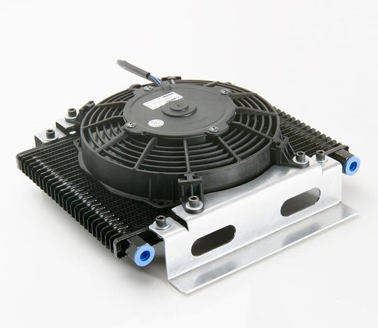 Transmission Cooler Module w/Electric Fan Radiator Be Cool