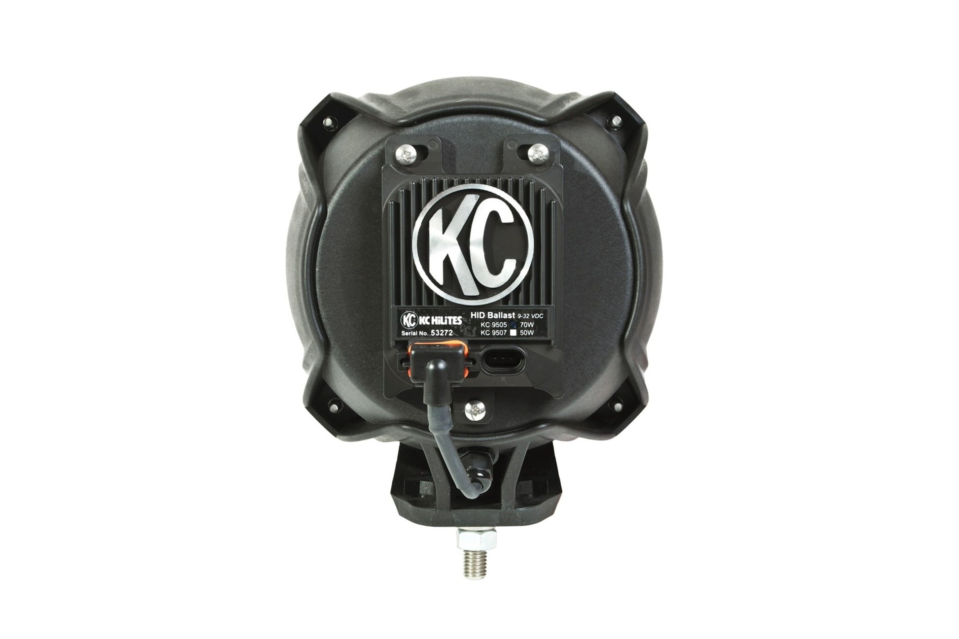 Carbon Pod HID 7 Inch Spread 2 Light System KC Hilites-4