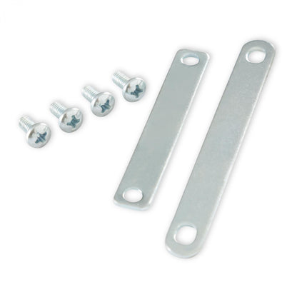 Foot Print Gas Pedal Pad Aluminum Chrome & Painted Black Trim Fits Most Gas Pedals Mr Gasket-6
