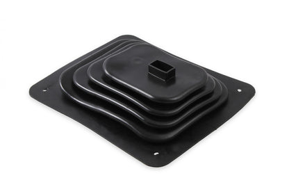 Shifter Boot Small 3-1/2 inch X 4-1/2 inch Small 3-1/2 x 4-1/2 Inch Shifter Boot with Trim Ring and Mounting Screws Mr Gasket-2