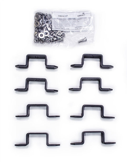 Sport Bar 2.0 Three Inch Cube Light Bracket Kit Textured Black 2007-2021 Toyota Tundra 2009-2023 Dodge Ram 1500/2500/3500 Go Rhino