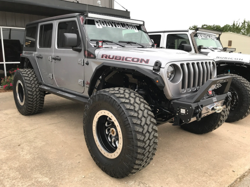 2018-2025 Jeep JL 392 or Jeep JT Gladiator Mojave A-Pillar Light Bar Bracket Bodyguard Bumpers-2