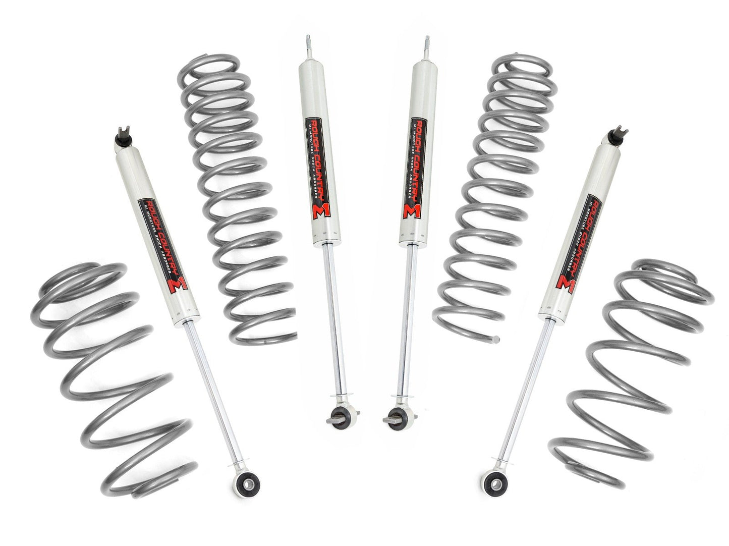 2.5 Inch Lift Kit | 4 Cyl | M1 | Jeep Wrangler TJ (97-06)/Wrangler Unlimited (04-06)  Rough Country