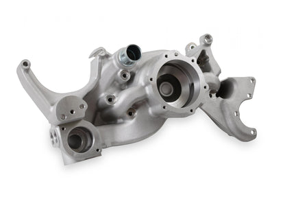 LS Cooling Manifold RAW Mid-Mount Accessory Drive Holley-2