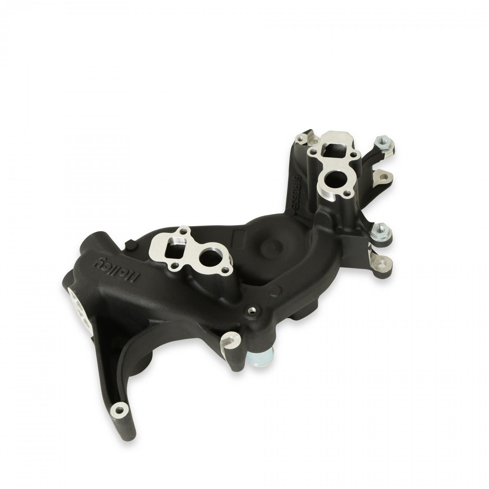LS Cooling Manifold Black Mid-Mount Accessory Drive Holley-3