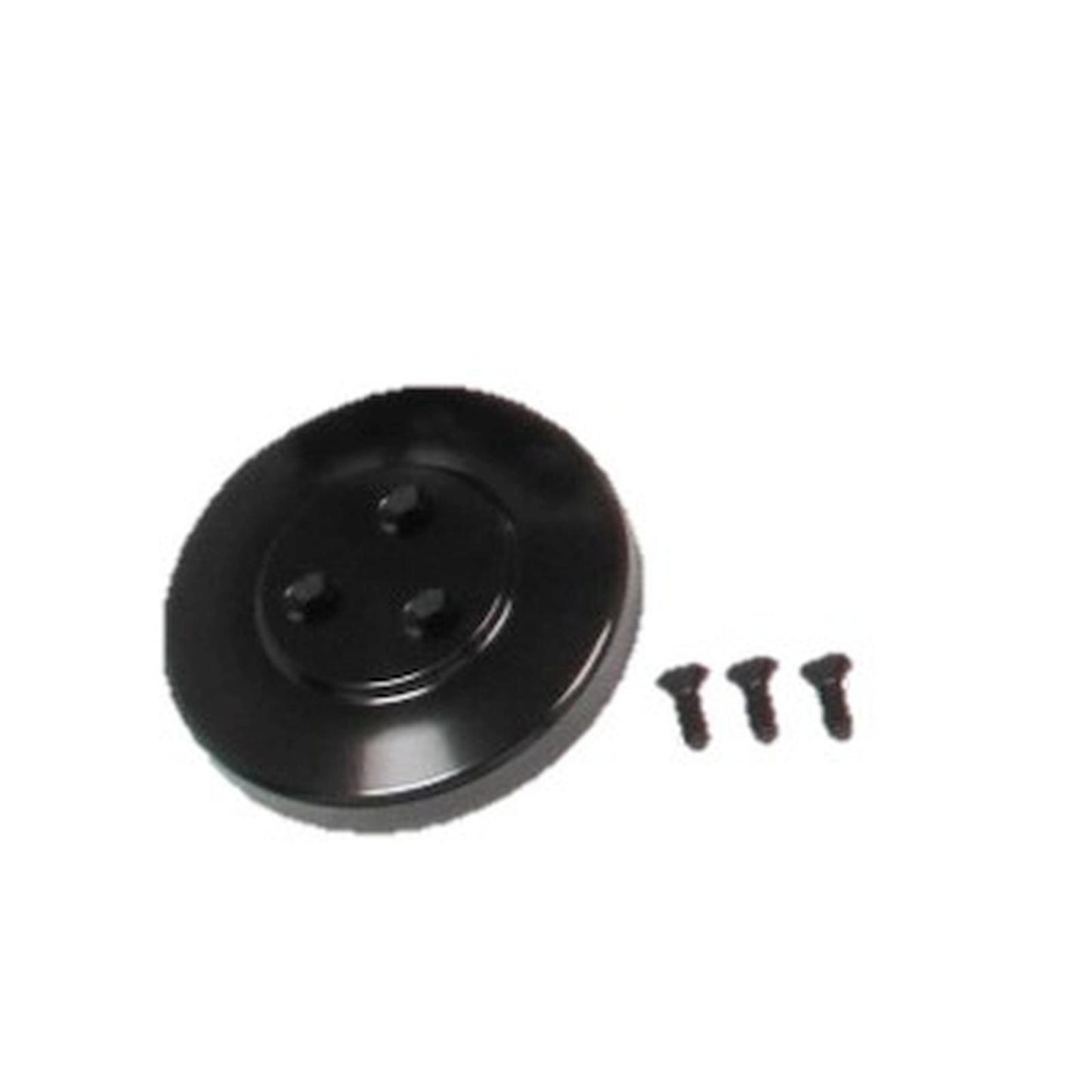 SD7 Compressor Pulley Cover Black A/C Pulley Cover Holley