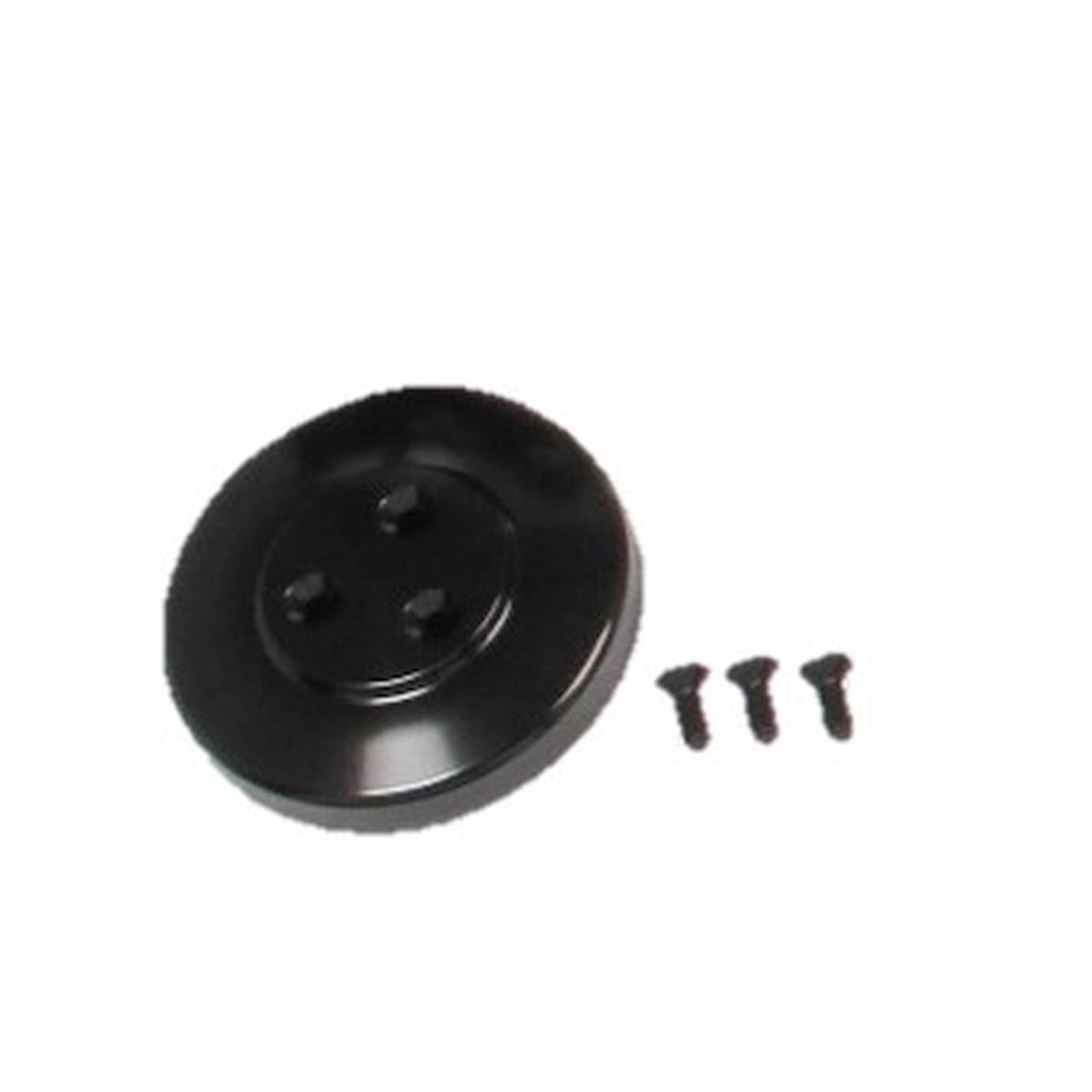 SD7 Compressor Pulley Cover Black A/C Pulley Cover Holley