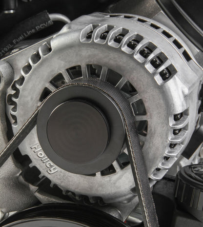 Alternator Pulley Cover Black Pulley Cover Holley