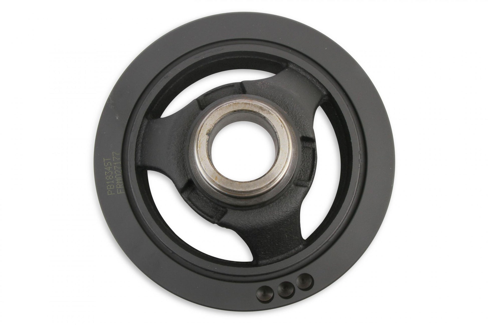 Replacement Damper/hub Assembly Works with GM LS Mid-Mount Accessory Drives Holley-4