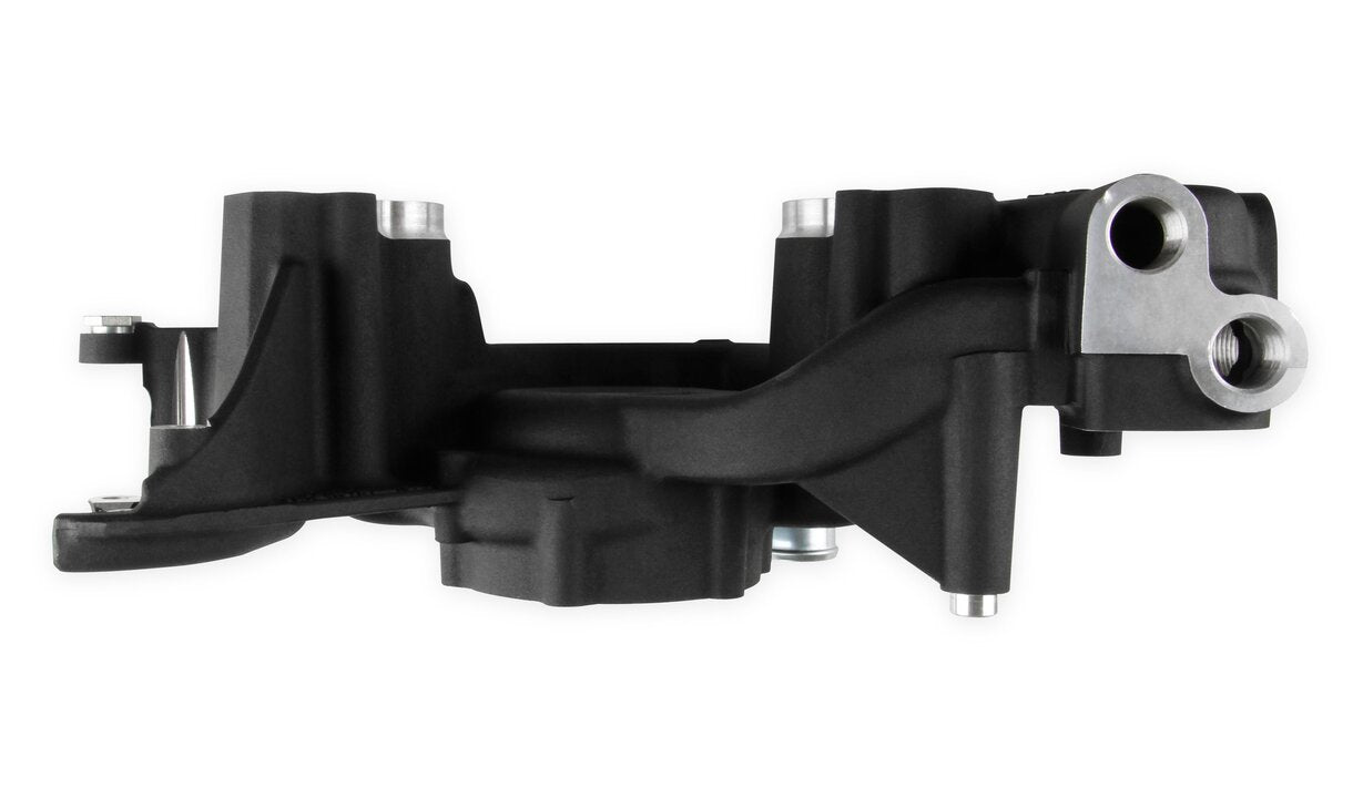 LS Cooling Manifold Black -A/C Delete Mid-Mount Race Accessory Drive Holley-2