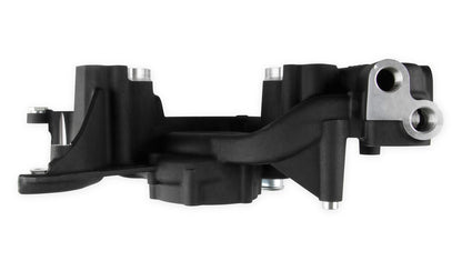 LS Cooling Manifold Black -A/C Delete Mid-Mount Race Accessory Drive Holley-2