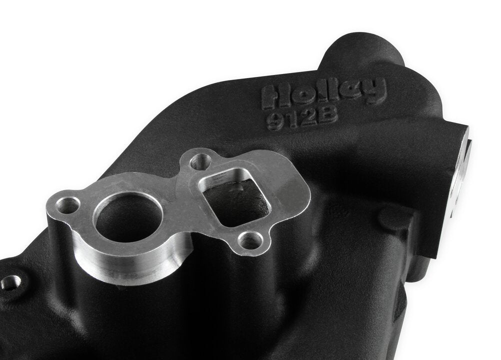 LS Cooling Manifold Black -A/C Delete Mid-Mount Race Accessory Drive Holley-5