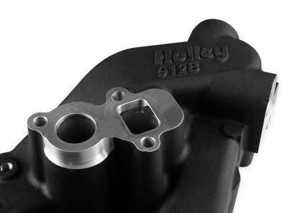 LS Cooling Manifold Black -A/C Delete Mid-Mount Race Accessory Drive Holley-5