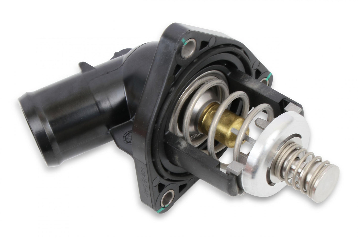 Replacement Thermostat and Housing LT4 GM Mid-Mount Accessory Drive System Holley-1