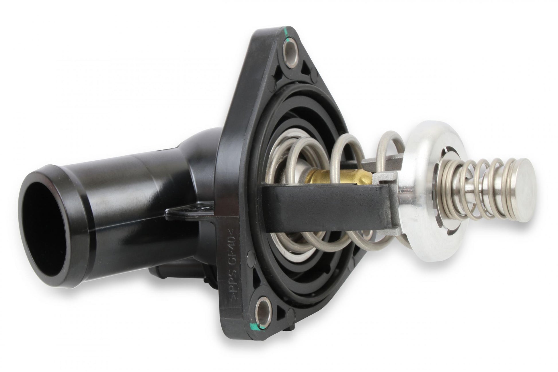Replacement Thermostat and Housing LT4 GM Mid-Mount Accessory Drive System Holley-2