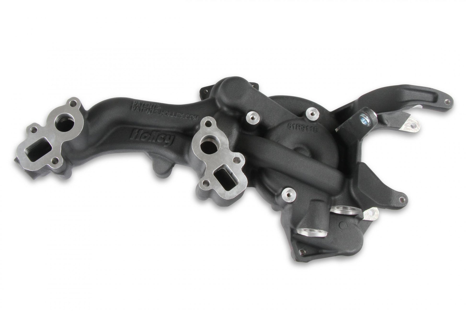 Manifold-Bracket Kit, LT4 WET-Black Bracket Kit GM LT4 Wet System Holley