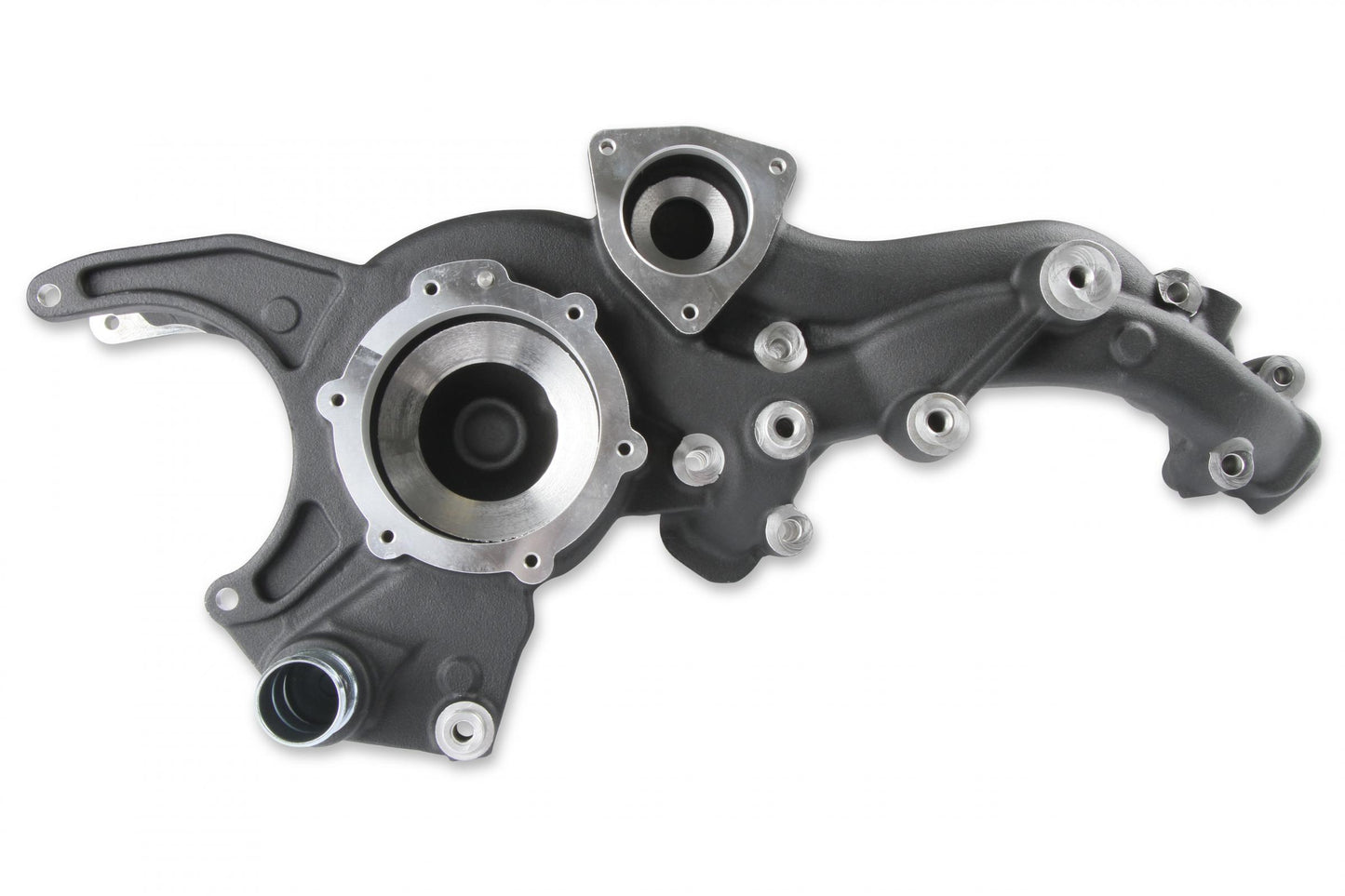 Manifold-Bracket Kit, LT4 WET-Black Bracket Kit GM LT4 Wet System Holley-1