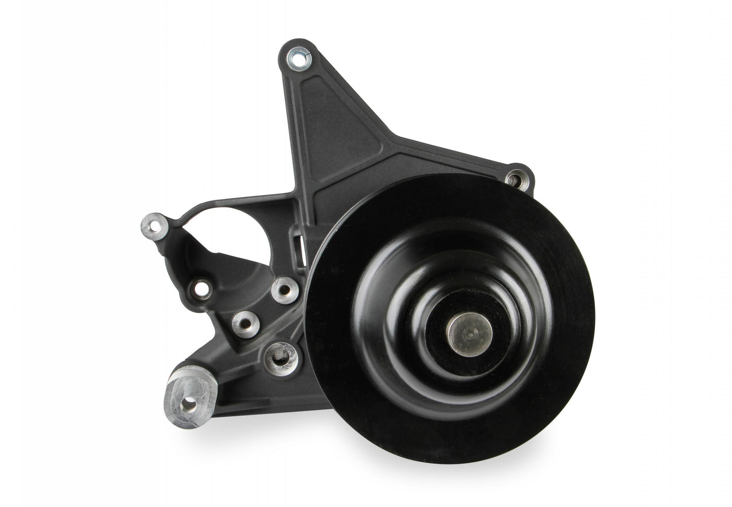 Bracket Kit, P/S LT4-W Long Spacer Natural-Black Finish Power Steering Bracket GM LT4 System Holley