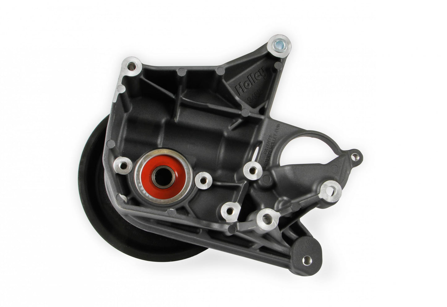 Bracket Kit, P/S LT4-W Long Spacer Natural-Black Finish Power Steering Bracket GM LT4 System Holley-3