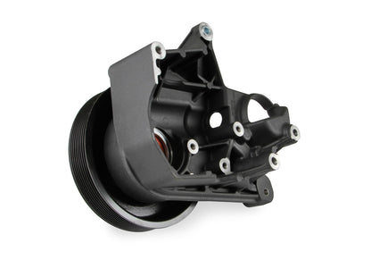 Bracket Kit, P/S LT4-W Long Spacer Natural-Black Finish Power Steering Bracket GM LT4 System Holley-4