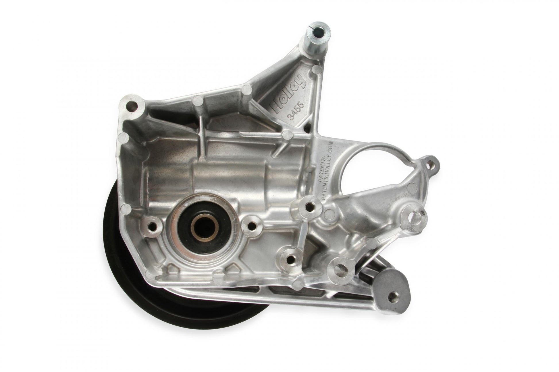 Bracket Kit, P/S LT4-W Long Spacer Natural Power Steering Bracket GM LT4 System Holley-1