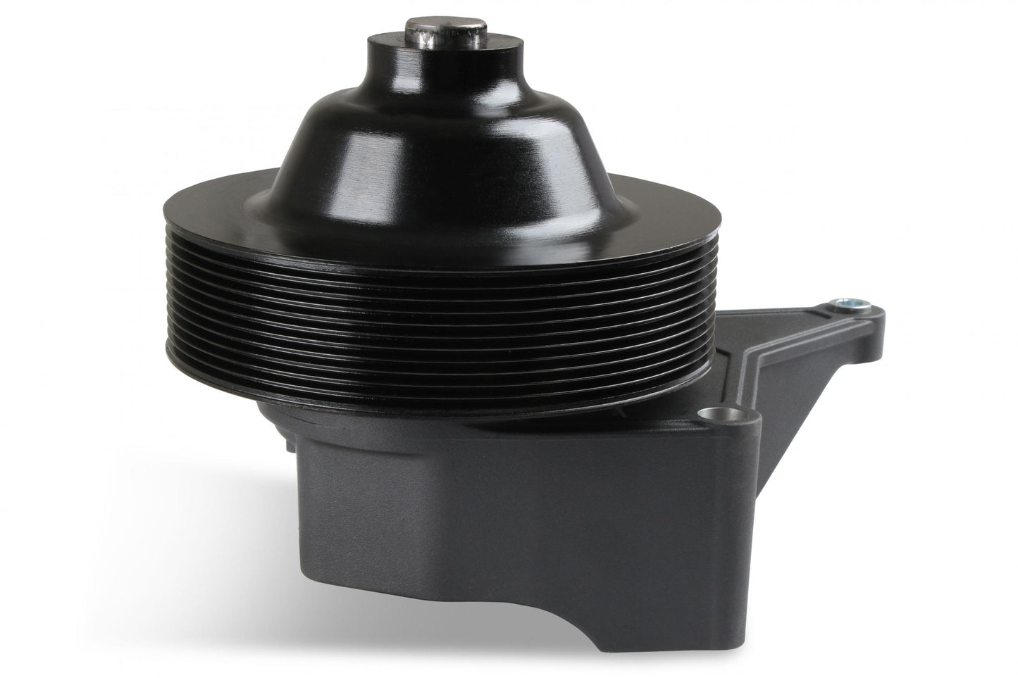 Bracket Kit, P/S LT5-W Short Spacer Natural-Black Finish Power Steering Bracket GM LT5 System- Dry Sump Only Holley-1