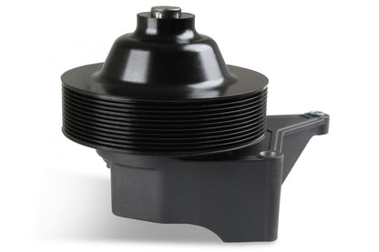 Bracket Kit, P/S LT5-W Short Spacer Natural-Black Finish Power Steering Bracket GM LT5 System- Dry Sump Only Holley-1