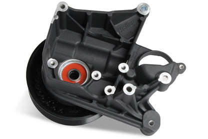 Bracket Kit, P/S LT5-W Short Spacer Natural-Black Finish Power Steering Bracket GM LT5 System- Dry Sump Only Holley-2