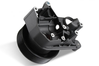 Bracket Kit, P/S LT5-W Short Spacer Natural-Black Finish Power Steering Bracket GM LT5 System- Dry Sump Only Holley-3