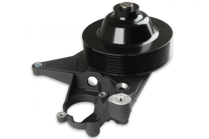 Bracket Kit, P/S LT5-W Short Spacer Natural-Black Finish Power Steering Bracket GM LT5 System- Dry Sump Only Holley-5