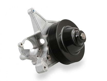 Bracket Kit, P/S LT5-W Short Spacer Natural Power Steering Bracket GM LT5 System-Dry Sump Only Holley-2