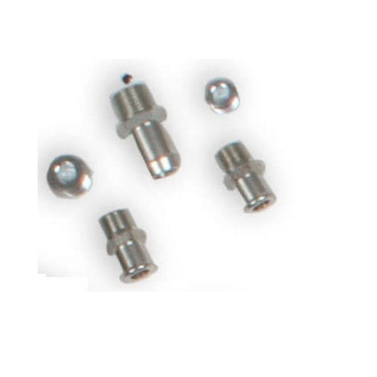 PLUGS and Fittings Kit SBC Cooling Manifold 3/8-18 NPT Plug 1/2-14 NPT Plug 5/8 Hose Barb to 3/8-18 NPT Male Adapter 3/4 Hose Barb to 1/2-14 NPT Male Adapter Holley