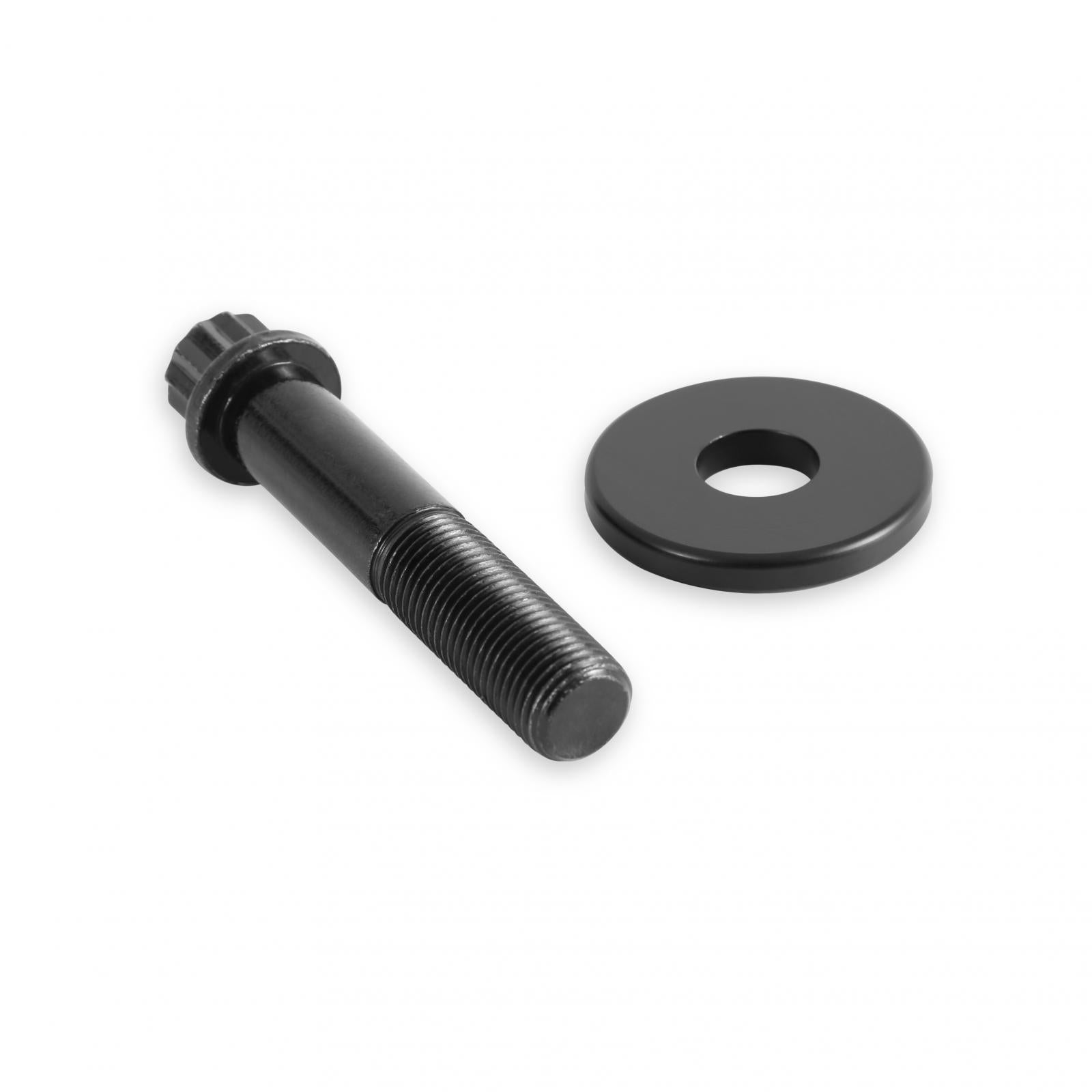 Harmonic Balancer Bolt Chevy Big Block 12-Point Replacement Harmonic Balancer Bolt with Thick Washer, for Chevy Big Block 396-454 with Mid-Mount Accessory Drive System 20-242 & 20-242BK Holley-1