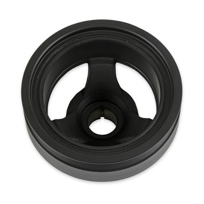 Replacement Damper/hub Assembly Works with Mid-Mount Accessory Drives for GM Gen-V LT Engines Holley-2