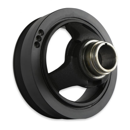 Replacement Damper/hub Assembly Works with Mid-Mount Accessory Drives for GM Gen-V LT Engines Holley-5