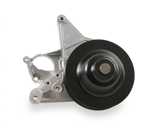Bracket Kit, P/S LT5-W Long Spacer Natural Power Steering Bracket GM LT5 System Holley