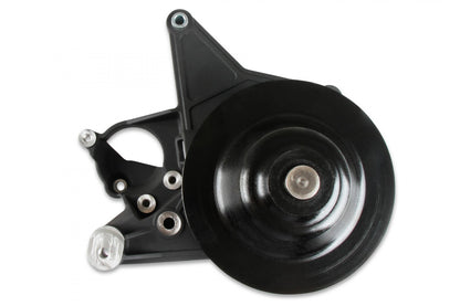 Bracket Kit, P/S LT5-W Long Spacer Natural-Black Finish Power Steering Bracket GM LT5 System Holley