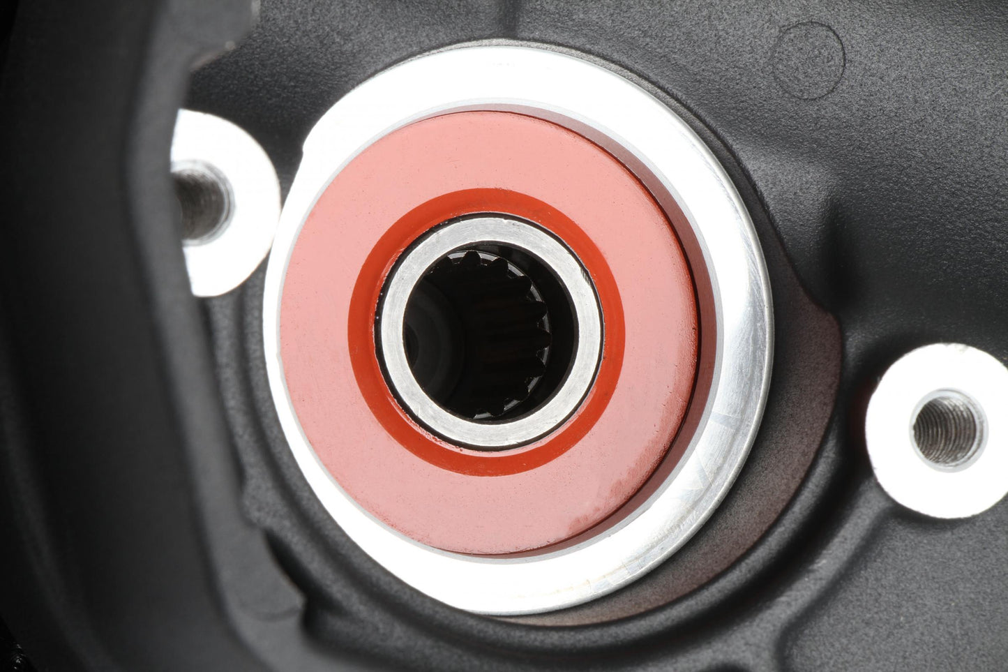 Bracket Kit, P/S LT5-W Long Spacer Natural-Black Finish Power Steering Bracket GM LT5 System Holley-5