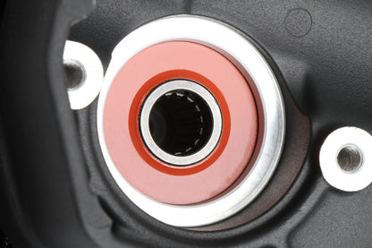 Bracket Kit, P/S LT5-W Long Spacer Natural-Black Finish Power Steering Bracket GM LT5 System Holley-5